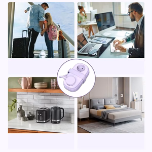Orico AP3 20W GaN 5in1 Power Strip 2x AC + 2x USB-A + 1x USB-C - Purple