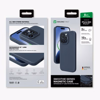 Amazing Thing Smoothie Magsafe Ümbris 8FT IP156.7PSMBU jaoks Iphone 15 Pro Max tumesinine