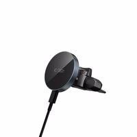 Tech-Protect mm15W-V5 Magnetic MagSafe Car Mount jaoks Air Vent/CD Slot - Must