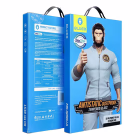 5D Mr. Monkey Glass - jaoks Samsung Galaxy S24 Plus must (Strong Lite)