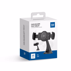 sinine STAR Wide car hoidja for tablet 4-13" windshield mount must