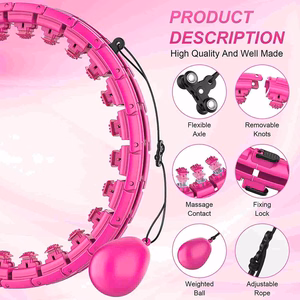 Smart Hula Hoop M2 võimlemisrõngas, lilla