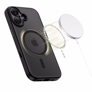 Tech-Protect Magpeak Magsafe CC Ümbris jaoks iPhone 17 - Matte must