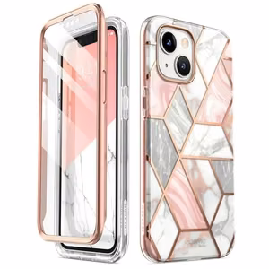 Supcase Cosmo iPhone 14 Plus ümbris - roosa marmor