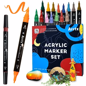 Акриловые маркеры ARRTX, 32 цвета