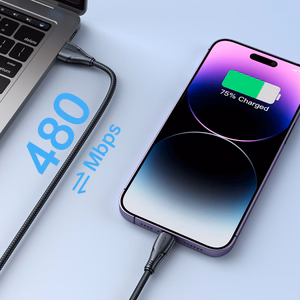 Кабель USB Joyroom "S-UL012A11" чёрный Lightning 200 см
