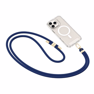 TECH-PROTECT C7S nöörist crossbody rihm tumesinine/kuldne