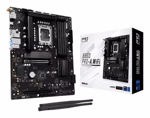 Asrock B860 Pro-A WiFi Intel B860 LGA 1851 (Socket V1) ATX emaplaat