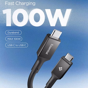 Spigen EB10020CC USB-C Cable 100W 200cm - Black