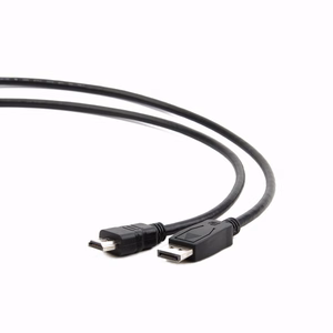 Gembird CC-DP-HDMI-3M DisplayPort HDMI kaabel (mitte kahesuunaline), 3m, must