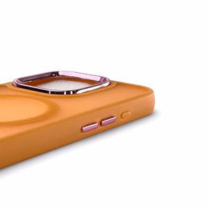 Magnetic Collection MagSafe iPhone 16 Pro Ümbris - oranž