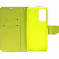 Fancy Ümbris jaoks Xiaomi Redmi Note 11 5G/Note 11S 5G/Poco M4 Pro 5G tumesinine-lime