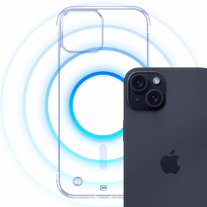 3mk Just20g MagCase jaoks iPhone 15 Plus - läbipaistev