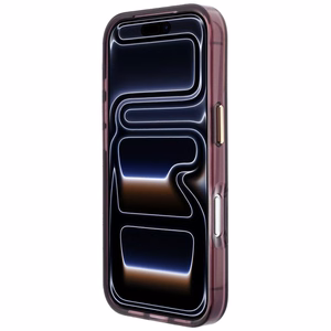 Karl Lagerfeld Peekaboo Logo ümbris seadmele iPhone 18 Pro Max / 17 Pro Max, MagSafe-ühilduv – bordoopunane