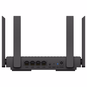 Cudy WR1500 juhtmevaba ruuter Gigabit Ethernet kahesageduslik (2.4 GHz / 5 GHz) must