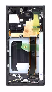 LCD ekraan Samsung N985/N986 Note 20 Ultra puuteekraani ja raamiga Mystic Black originaal (service pack)