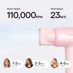 Hair dryer Wavytalk Turblow Pro pink