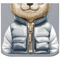 Nimmy Cool&Cute 2.0 Bear Ümbris jaoks iPhone 15 Pro Max - Hall