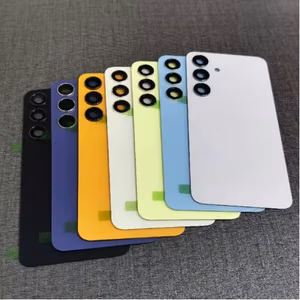 Tagakaas ühilduv Samsung S921 S24 / Amber Yellow / (kaamera läätsega) OEM