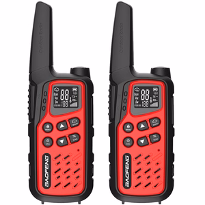 Baofeng BF-T25E – käsiraadio, punased, 2 tk komplekt