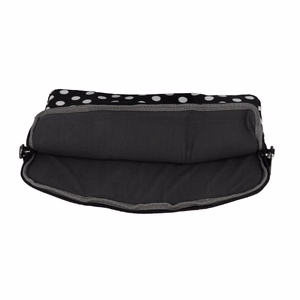 Wonder Sleeve Laptop 17 inches black polka-dot