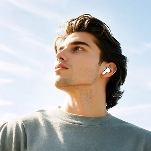 Borofone TWS Bluetooth Kõrvaklapid FQ10 Joyful valge