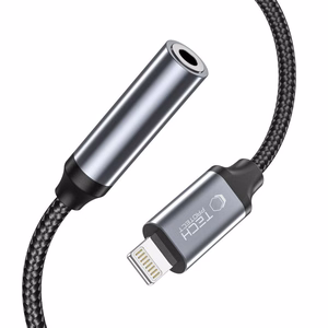 Tech-Protect UltraBoost Lightning / 3.5mm mini jack adapter - must