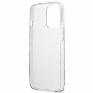 Guess GUHCP13LHSLEOP iPhone 13 Pro / 13 6.1" розовый/розовый жёсткий чехол Leopard