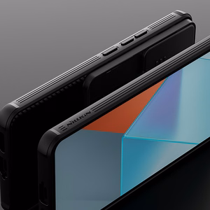 Nillkin CamShield Pro ümbris Xiaomi Redmi Note 13 Pro 5G / Poco X6 5G, must