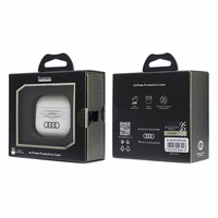 Audi IML Geometric Pattern AirPods 3 Ümbris - valge