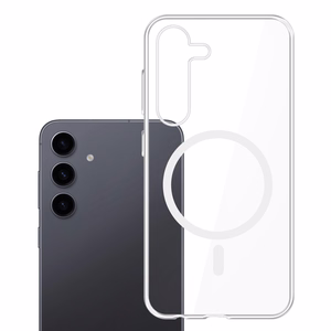 3mk Clear MagCase jaoks Samsung Galaxy S24+ - läbipaistev