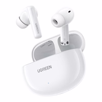 Wireless headphones Ugreen WS200 HiTune T6 Active Noise-Cancelling Earbuds valge