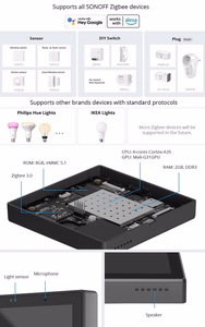 Tark Control Panel Matter WiFi/Bluetooth/ZigBee Sonoff NSPanel Pro (valge)
