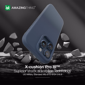 Amazing Thing Smoothie Magsafe Ümbris 8FT IP156.7PSMBU jaoks Iphone 15 Pro Max tumesinine