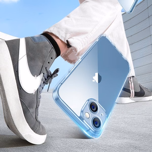 Ugreen Classy Läbipaistev Enhanced Protective Protective Ümbris jaoks iPhone 14 Plus Läbipaistev (LP618) with Gel Frame Classy Läbipaistev Enhanced Protective Ümbris