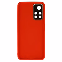TEL PROTECT Luxury Ümbris jaoks Xiaomi Redmi Note 11 5G/Note 11S 5G/Poco M4 Pro 5G Punane