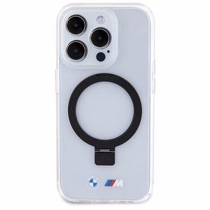 BMW Ring Stand M Collection MagSafe Ümbris jaoks iPhone 15 Pro - Clear