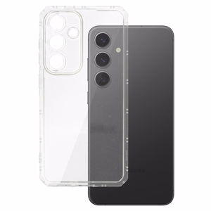 Armor Antishock Ümbris jaoks Samsung Galaxy S24 läbipaistev