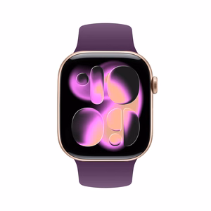 Crong Liquid rihm Apple Watch 38 / 40 / 41 / 42 mm, ploomililla
