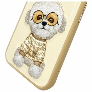 Nimmy Glasses Cool iPhone 15 Ümbris - Beige