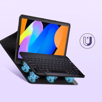Tech-Protect SC Pen + Keyboard Ümbris jaoks Lenovo Idea Tab 11.0 TB-336 - Must