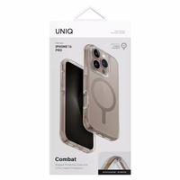 Uniq Combat iPhone 16 Pro 6.3" Magclick Charging ümbris kuldne/taupe kuldne