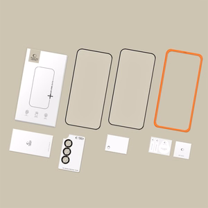 Tech-Protect Easy Set+ 3-pakk karastatud klaas Galaxy S26 must