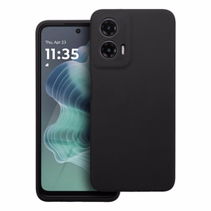 Case for Motorola G35 5G Silicone 2mm (camera protection) black