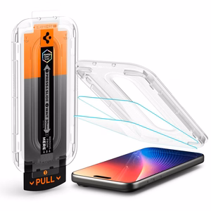 Spigen Glas.TR EZ Fit Pro Karastatud klaas jaoks iPhone 16 Pro Max / 17 Pro Max - Läbipaistev
