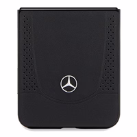 Mercedes Leather Urban ümbris jaoks Samsung Galaxy Z Flip 5 - must