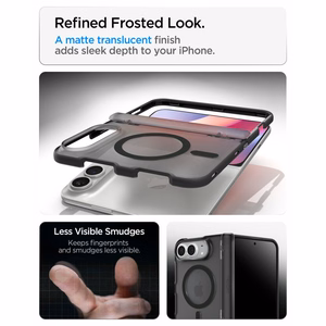 Spigen Ultra Hybrid Pro MagSafe  iPhone Duo ümbris, must