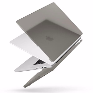 Uniq Claro ümbris MacBook Pro 14'' (2021) - läbipaistev hall