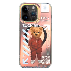 Чехол Zuck Bear New York Never Sleep Magsafe для Iphone 15 Pro Brooklyn Baller TTT