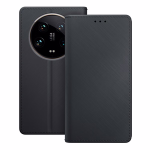 3mk Wallet Case for Xiaomi 14 Ultra - Black